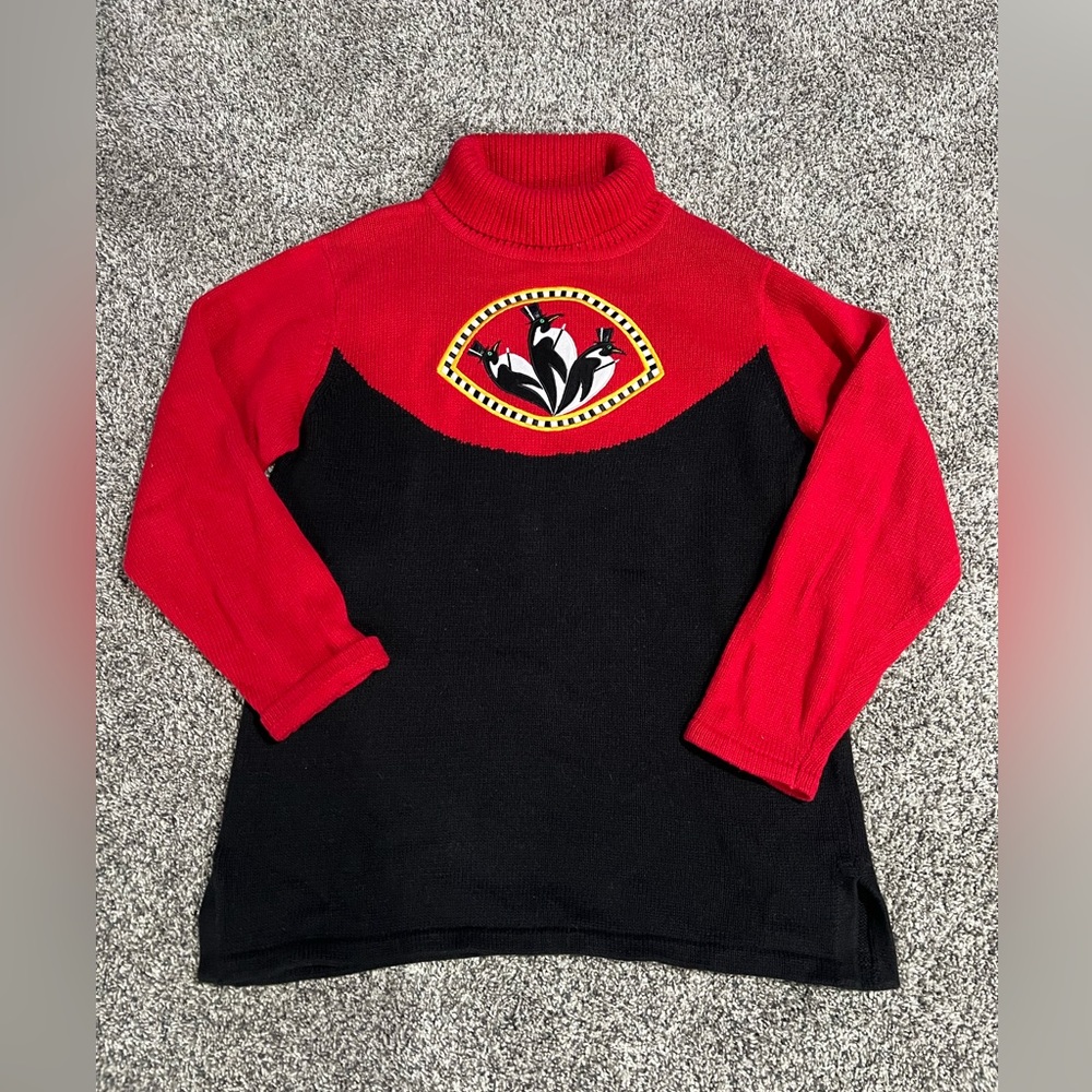 Rare vintage Bob Mackie wearable art sweater